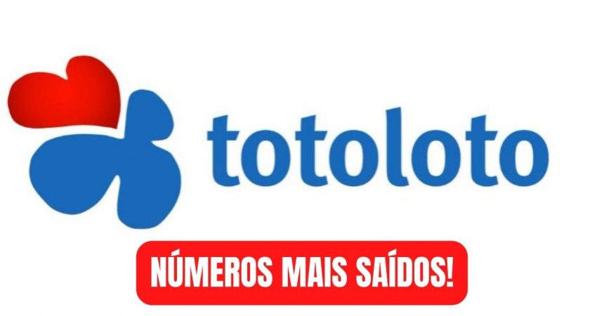Os 10 números mais saídos no Totoloto