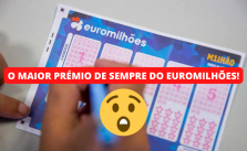 O maior prémio do Euromilhões de sempre
